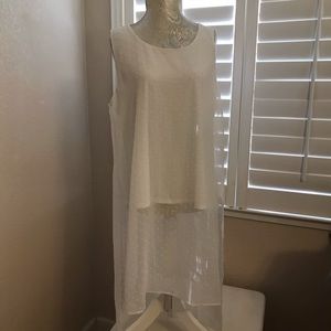 Jennie and Martis White tank with shear overlay